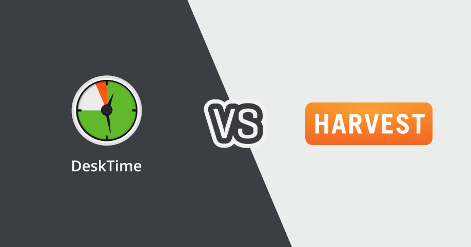 Compare the DeskTime and Harvest alternatives side by side and choose the time tracking app that fits your needs.