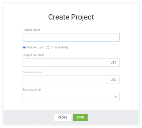 How to use the project cost calculation and project billing feature