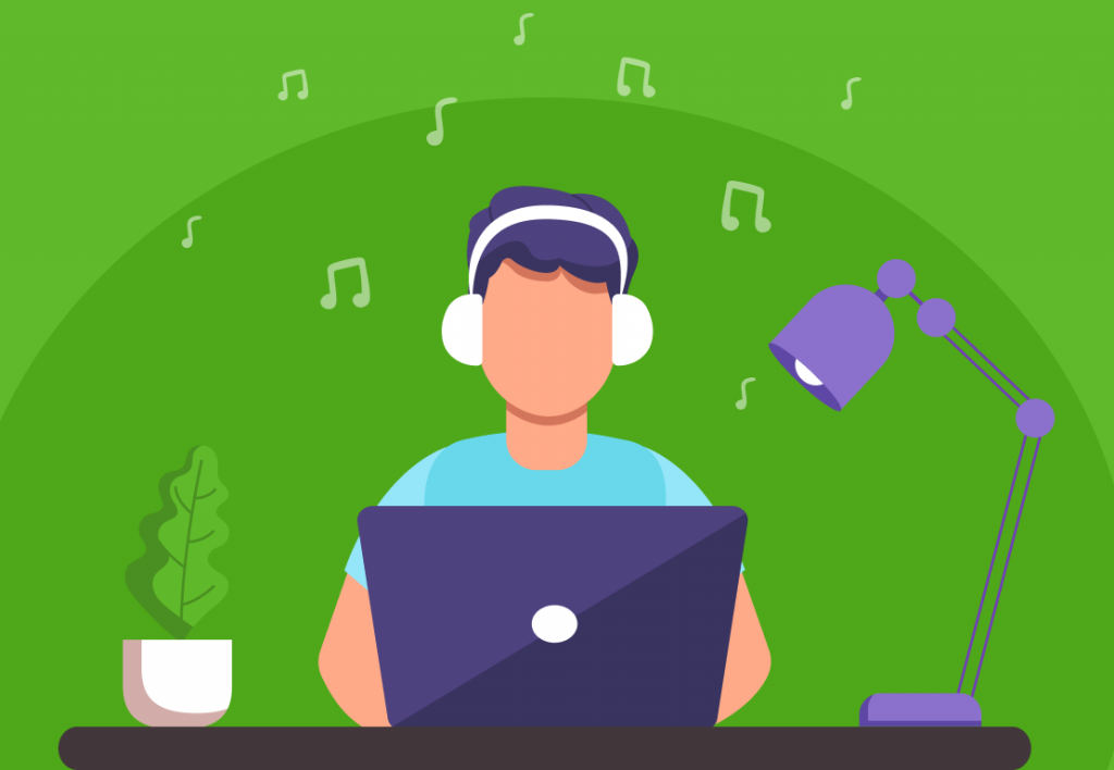 Music doesn’t increase your productivity