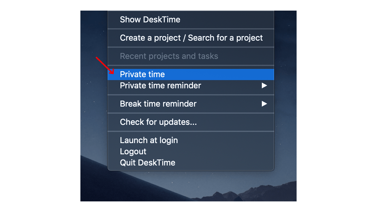 desktime features