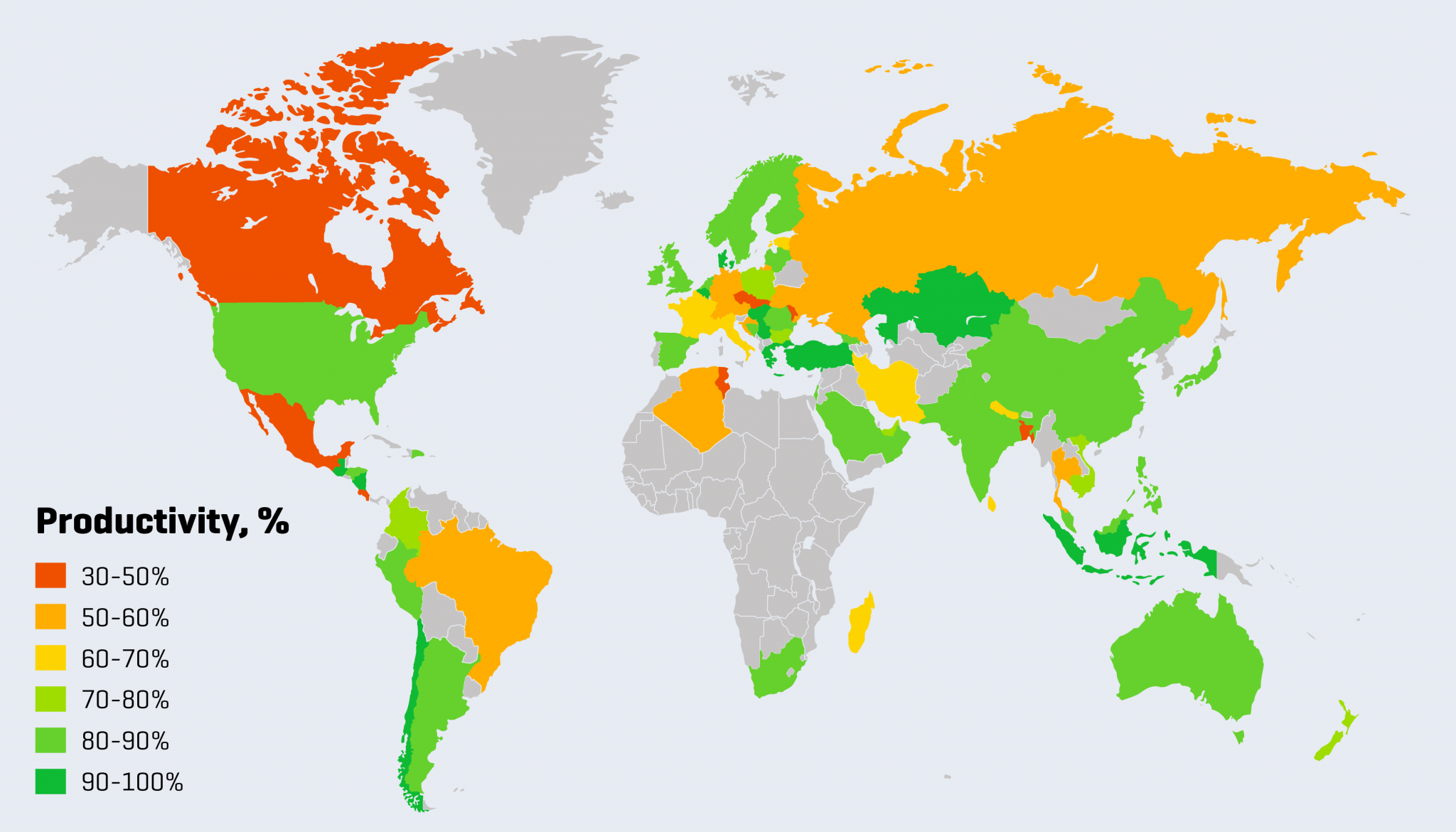 the-most-productive-countries-in-2019-desktime-blog