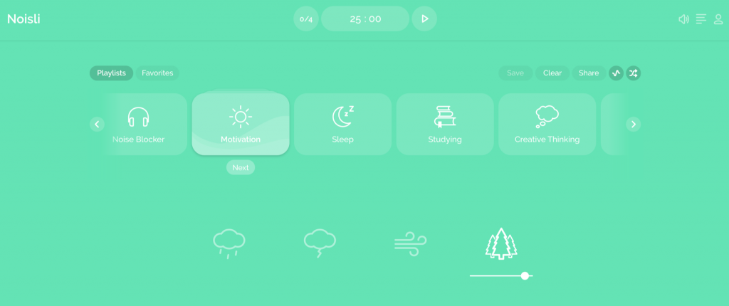 Noisli app