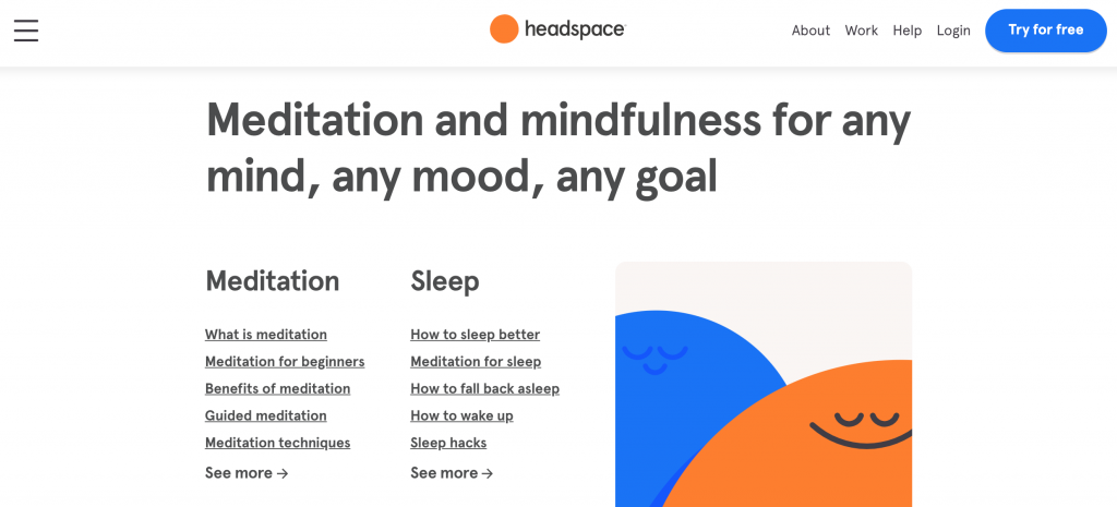 Headspace app