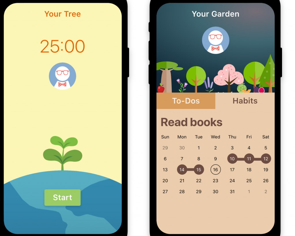 Flora — focus app that grows virtual plants