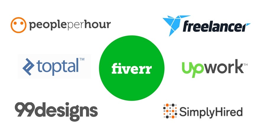 Freelancer platform logos