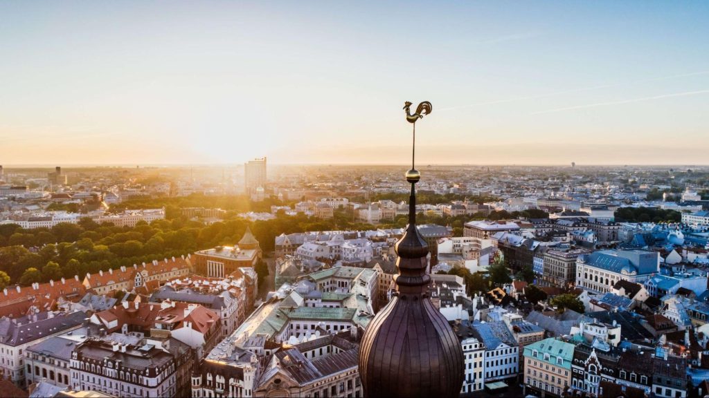 Riga scenery – one of the best locations for remote work in Europe