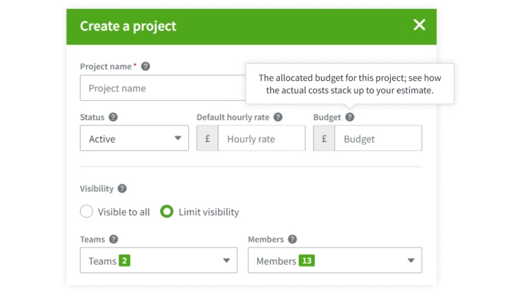 example of project cost management software