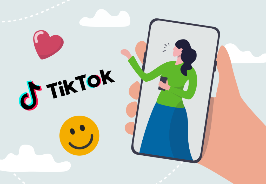 TikTok article blog illustration