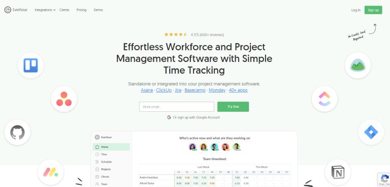Time Tracking Software Comparison | Find the Best Tool