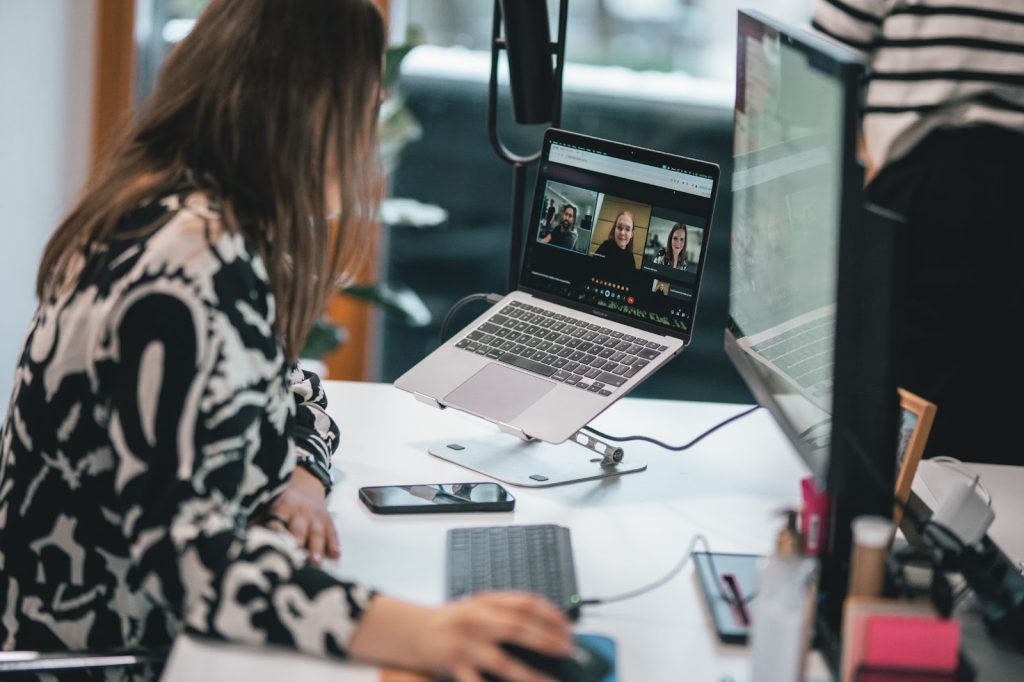 woman wondering is remote work more productive