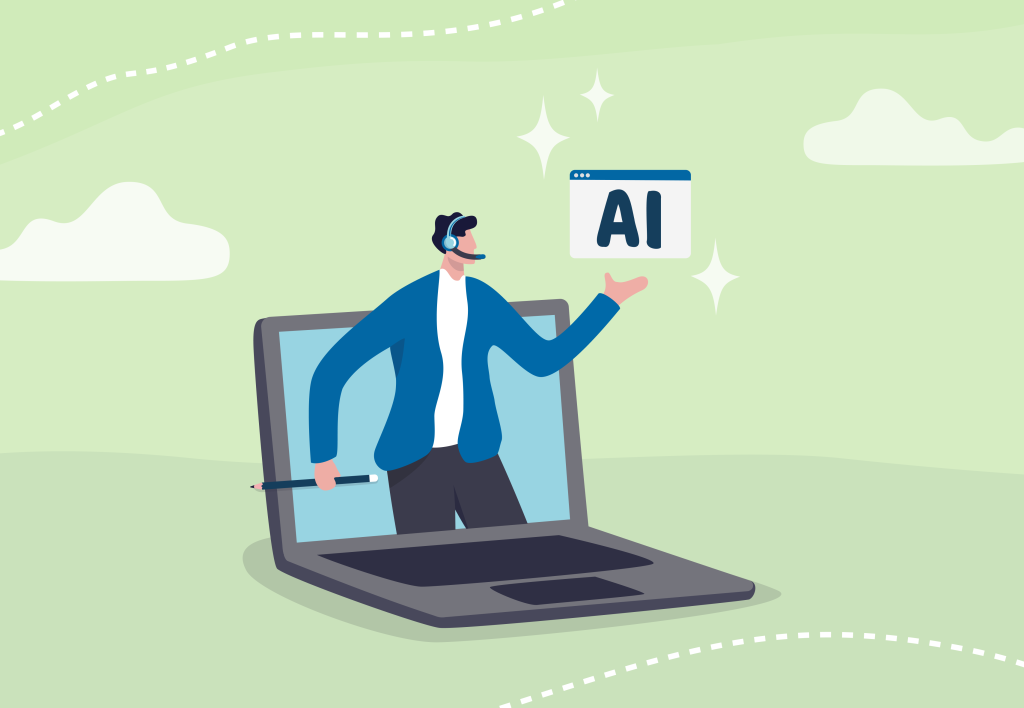 illustration cmo using ai