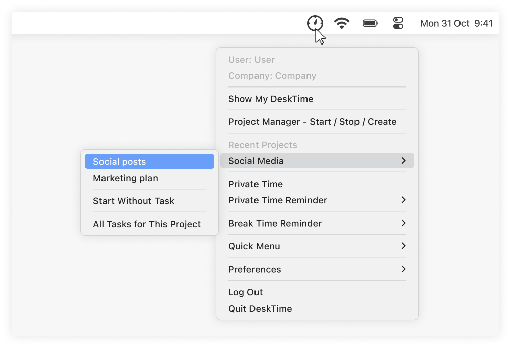 how to use timetable app on desktop mac