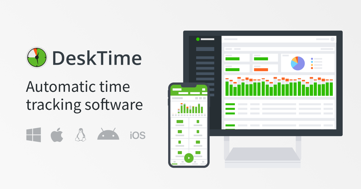 Preview image of website "A Time Tracker For Both Remote And On-site Teams"