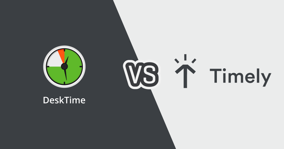 Compare the DeskTime and Timely alternatives side by side and choose the time tracking app that fits your needs.