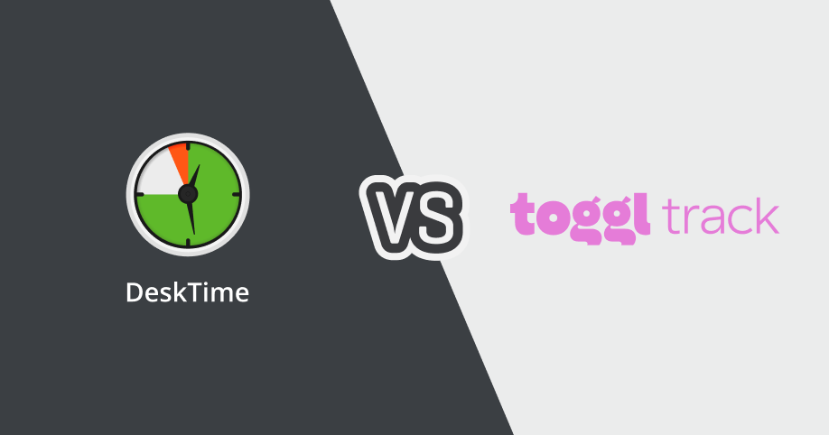 Compare the DeskTime and Toggl alternatives side by side and choose the time tracking app that fits your needs.