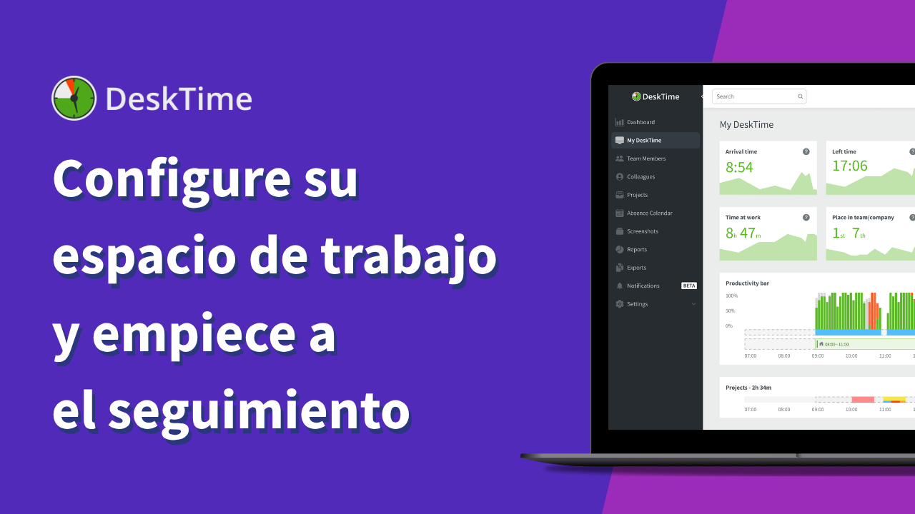 Configure el espacio de trabajo y empiece a realizar el seguimiento