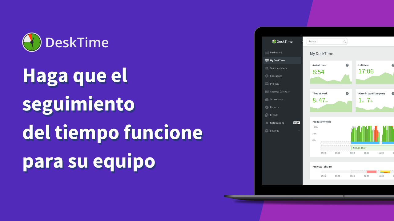 Deje que el seguimiento del tiempo funcione para su equipo