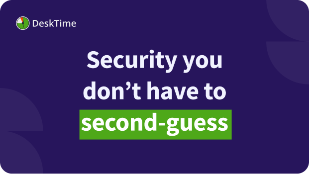 DeskTime security and compliance