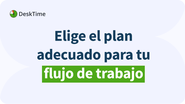 Planes de precios de DeskTime