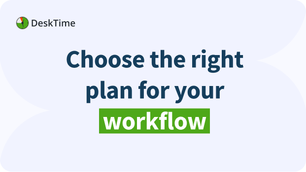 DeskTime pricing plans